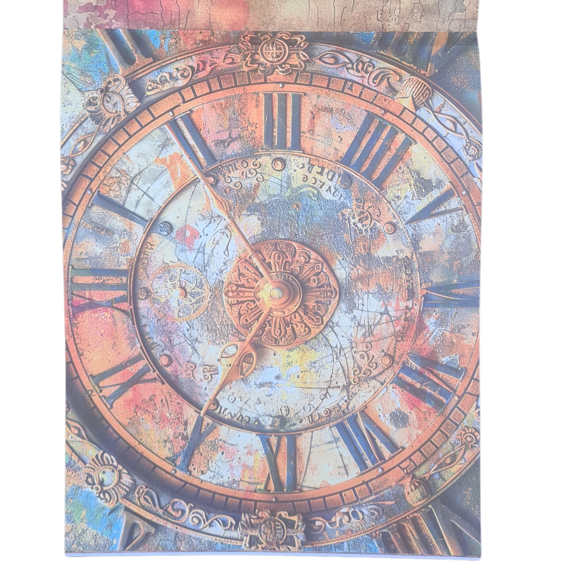 Past Time Mixed Media Book, Steampunk, Grunge, 50 double sided Pages - Image 28